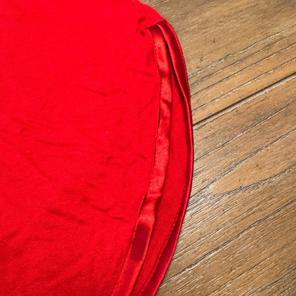 Ellos Bright Red Blouse - Picture 2 of 6